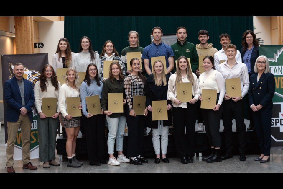 Twenty-nine UNBC Timberwolves student athletes made the grade in 2021-22 as Academic All-Canadians.