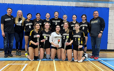 The North Central zone-champion Duchess Park Condors are in Vancouver this week for the triple-A girls volleyball championship.