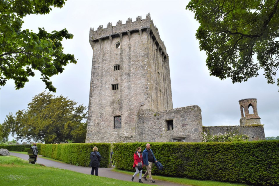 The famous Blarney Castle, yes, where you kiss the stone, dates back to 1446.