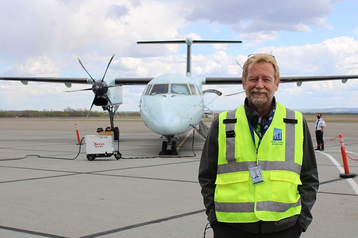 North Peace Regional Airport Managing Director Mike Karsseboom
