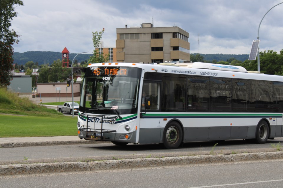 Prince George Transit bus