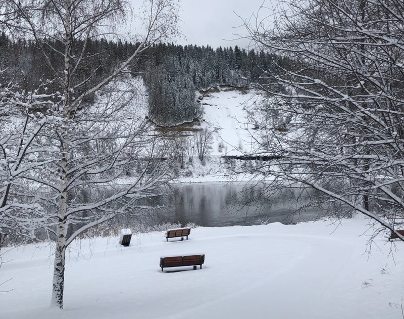 Hazelton Park in April