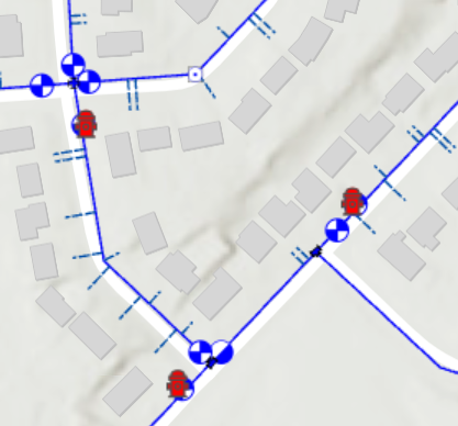 Another layer offers a look at where water infrastructure is buried under the city.