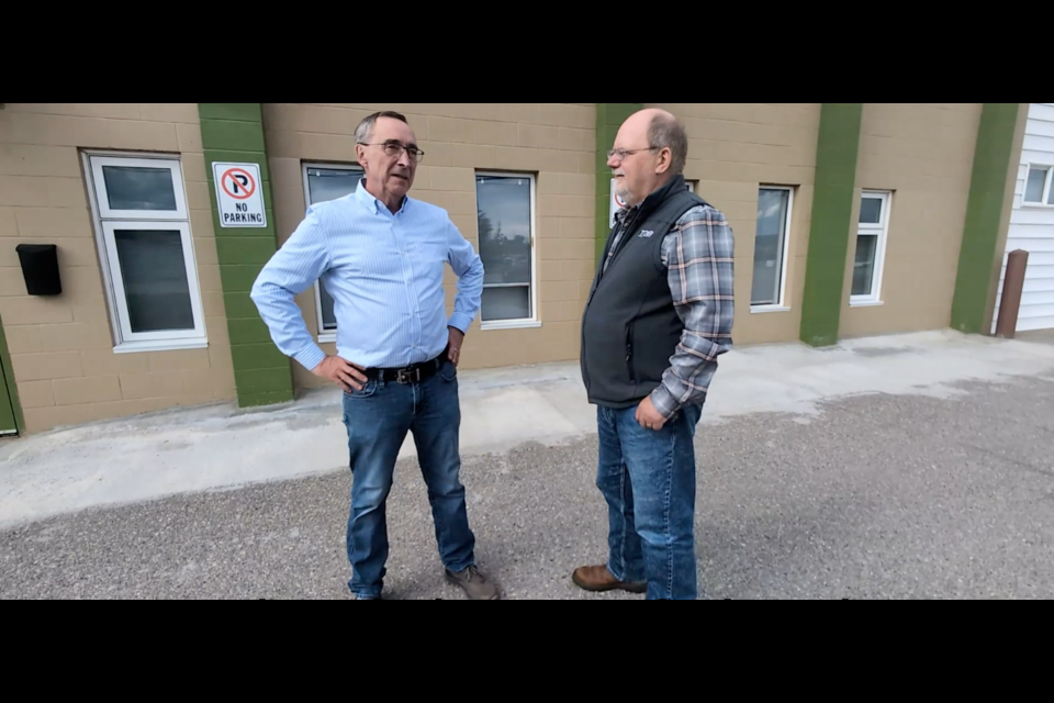 Normand Canuel (left) has turned his NorCan consulting firm over to Dick Mynen's TDB Consultants Inc.