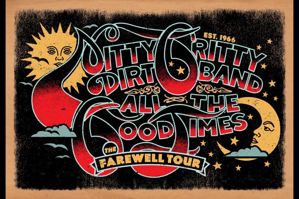 Tour art from All The Good Times: The Farewell Tour