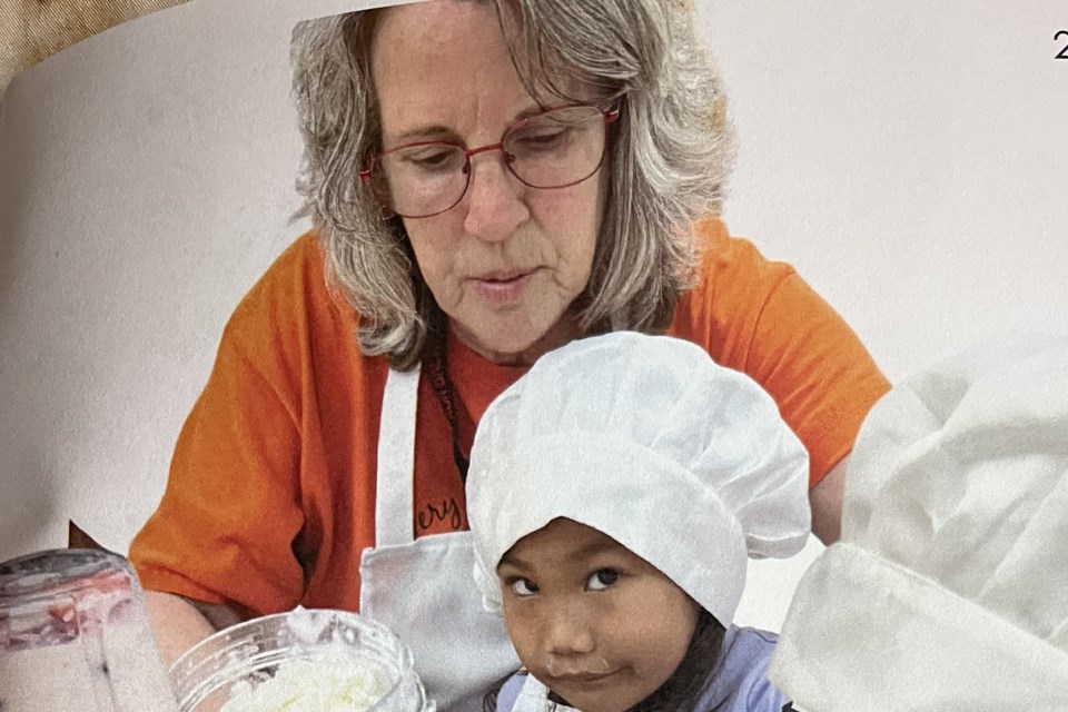 Princess and her School District 57 education assistant were featured in a local magazine.