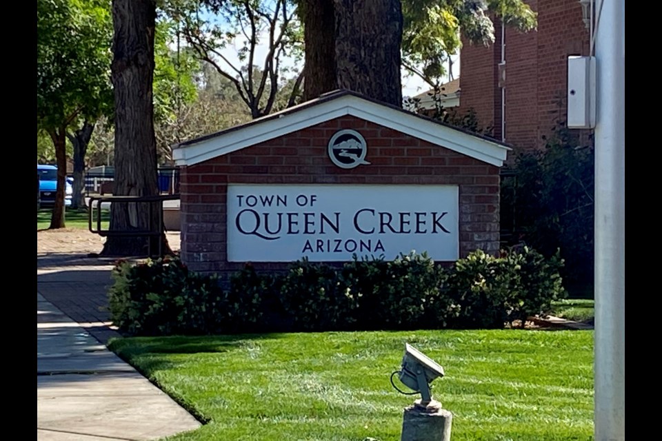 The Town of Queen Creek is currently considering a major General Plan amendment. A neighborhood meeting will be held to provide additional information and gather input on April 30, 2024 at 6 p.m. at the Queen Creek Library in the Zane Grey Room.