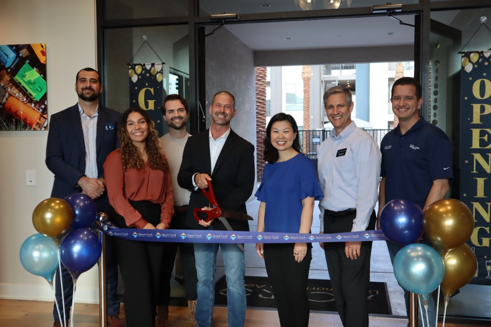 Acero Harvest Station celebrated its grand opening Dec. 1, 2023. In attendance included Queen Creek Chamber of Commerce staff, local business owners, Queen Creek Councilmember Bryan McClure, Acero Harvest staff, management and construction team.