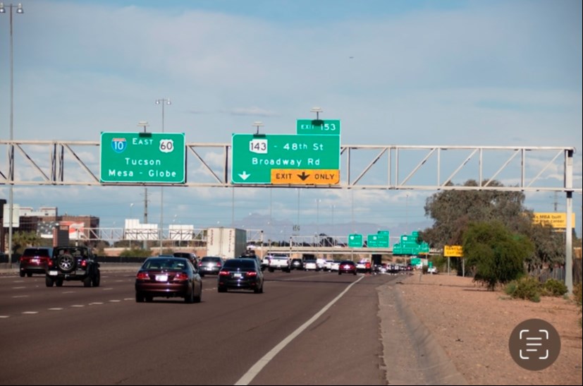 Stretches of eastbound Interstate 10 and southbound State Route 143 in Phoenix will be closed this weekend, March 22-25, 2024 for improvement work, according to the Arizona Department of Transportation.