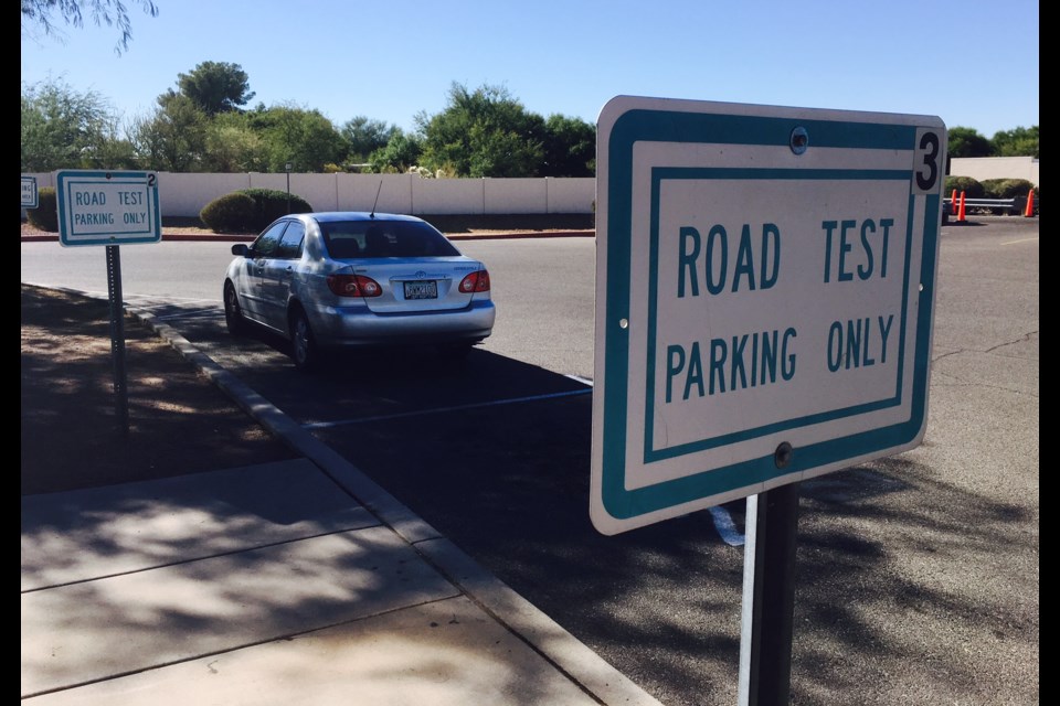 The Arizona Department of Transportation Motor Vehicle Division has updated the road test for new drivers as drivers will be asked to provide proof of insurance and registration prior to the exam.