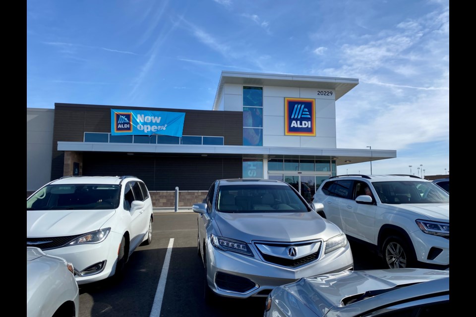 ALDI opened in Queen Creek earlier this month at 20229 S. Ellsworth Road.