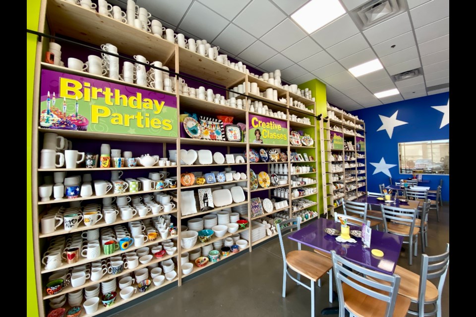 As You Wish Pottery has opened its seventh Valley location in Queen Creek at the northwest corner of Ellsworth and Riggs roads in the Pecan Plaza. The new studio includes seating for over 50 guests, a birthday party area and hundreds of pottery items to choose off of the shelves.