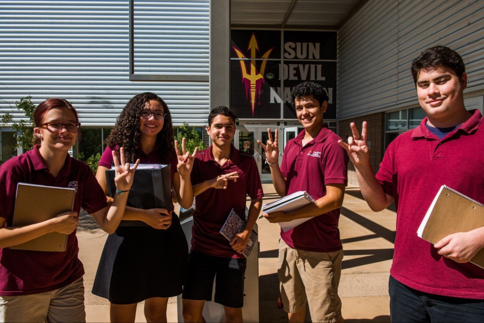 ASU Prep’s Polytechnic campus in southeast Mesa, near Queen Creek, is celebrating 16 years of service to students with a “Sweet 16” birthday bash on Jan. 19, 2024.