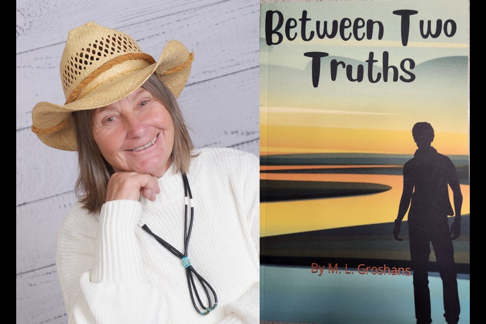 Queen Creek resident and author Mariann Groshans' novel, "Between Two Truths," is a coming of age story that proves nothing is ever black and white.