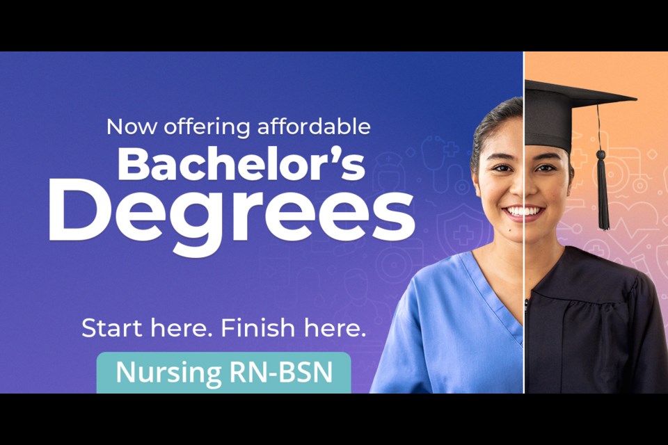 The Maricopa County Community College District announced that the Higher Learning Commission has approved accreditation for the Registered Nurse to Bachelor of Science in Nursing degree that will be offered at GateWay Community College in fall 2024. This innovative new degree program provides a pathway for registered nurses to further their education and earn a bachelor's degree.