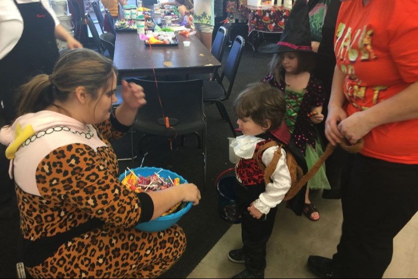 Kids are invited to trick-or-treat at the different Bashas' grocery store departments and decorate their own Halloween cake or cookie on site or at home on Oct. 28, 2023.