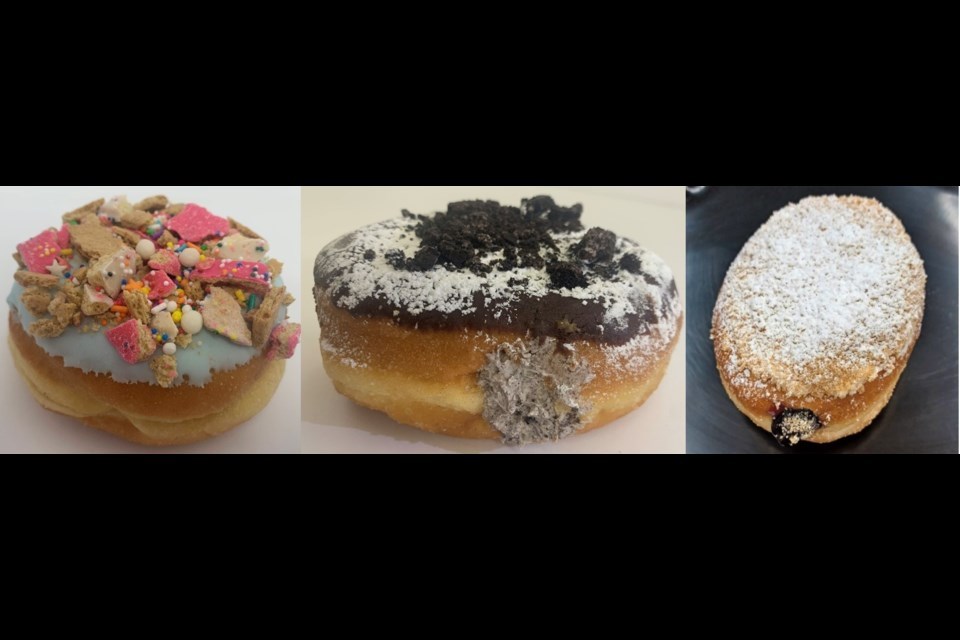 The 2022 winners of Bashas’ annual Donut Flavor Craze contest are a Cotton Candy doughnut, a Deep-Fried Oreo doughnut and a Blue-Ribbon Blueberry Pie doughnut.