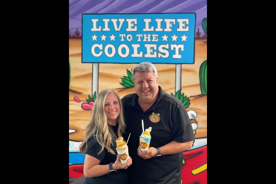 Becky and Mark Leonard opened Jeremiah's Italian Ice in Queen Creek on June 8, 2021.