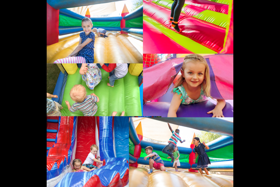 Bell Bank Park near Queen Creek is hosting Bounce Around: An Indoor Inflatables Park Experience from 9 a.m. to 6 p.m. on Aug. 27, 2022.
