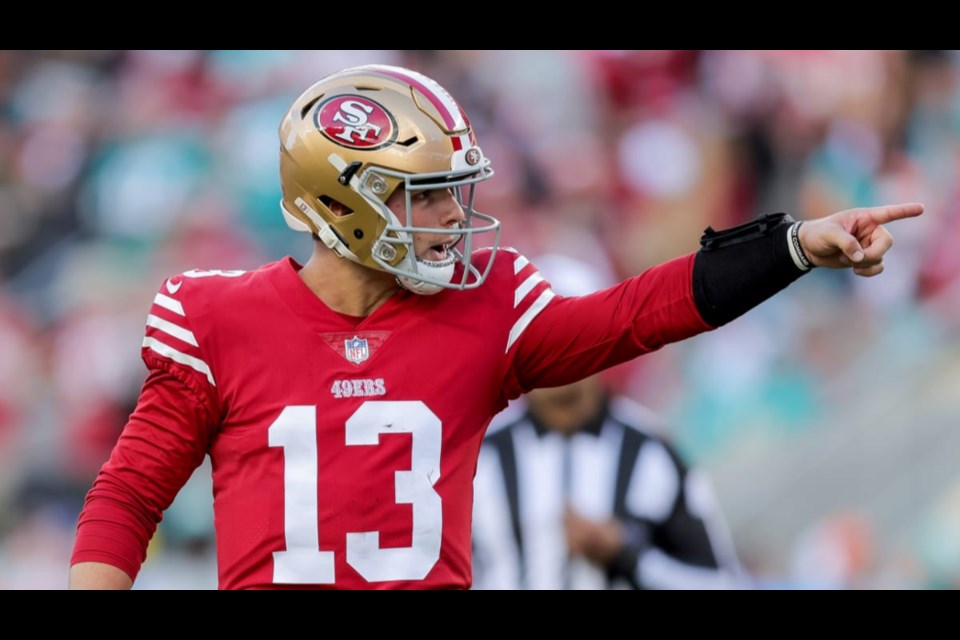 Queen Creek's very own Brock Purdy quarterbacking for the San Francisco 49ers in the NFL.