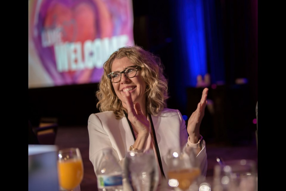 Torrie Taj, CEO of Child Crisis Arizona, at the annual Brunch for Love fundraising event on Oct. 1, 2021.