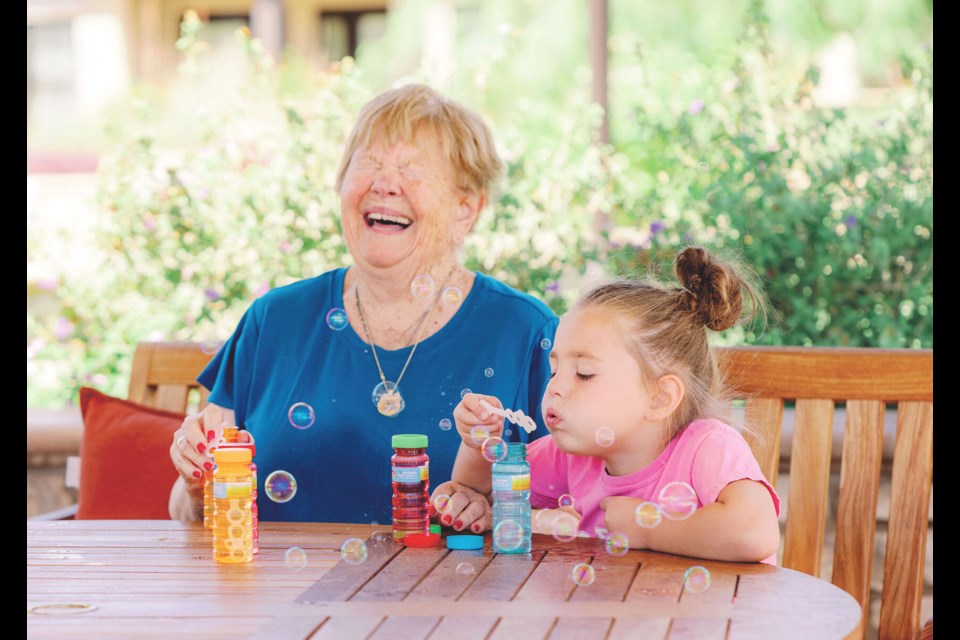 Hospice of the Valley’s innovative Dementia Care and Education Campus pairs adults living with dementia and preschoolers at the onsite child center, operated by Prince of Peace.