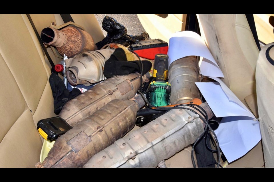 There has been an ongoing problem with catalytic converters being stolen from vehicles in the East Valley and now the Chandler Police Department has made an arrest of three armed suspects.
