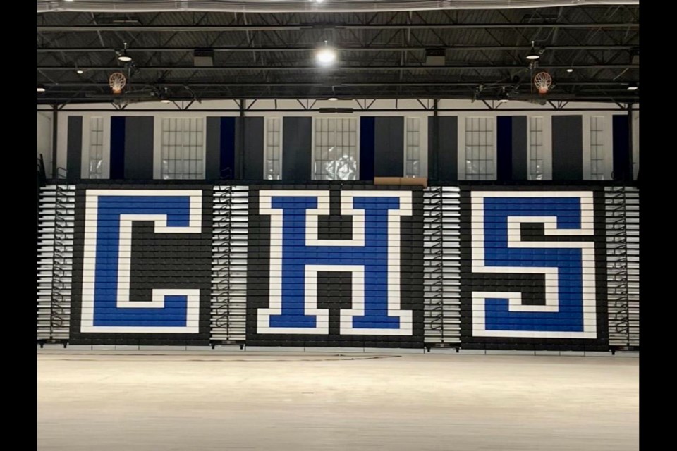 The Crismon High School gym is now ready for the Rattlers.