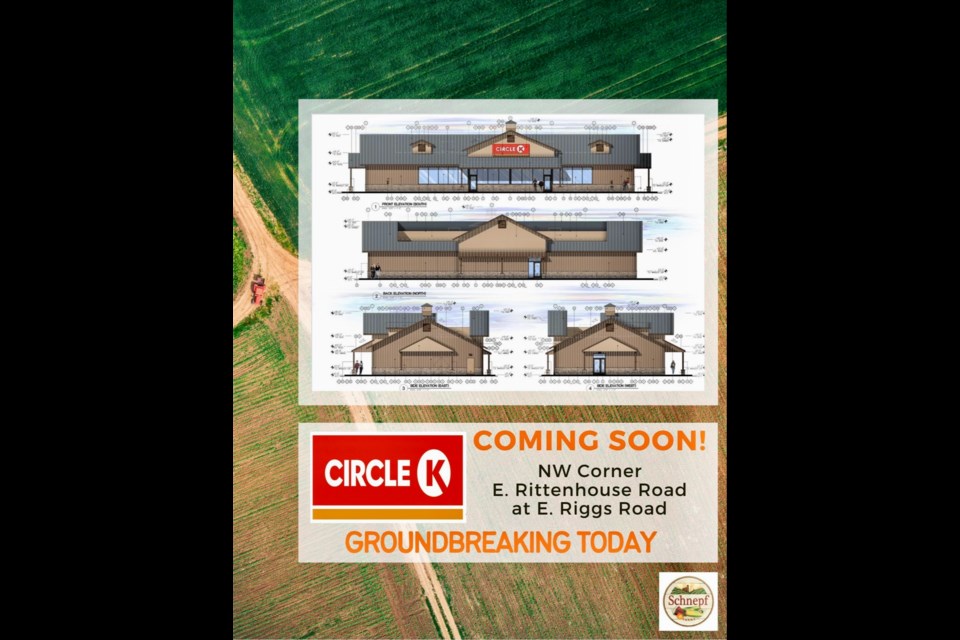 Schnepf Farms of Queen Creek announced a noon groundbreaking Jan. 20, 2023 for a Circle K gas station and mini mart.