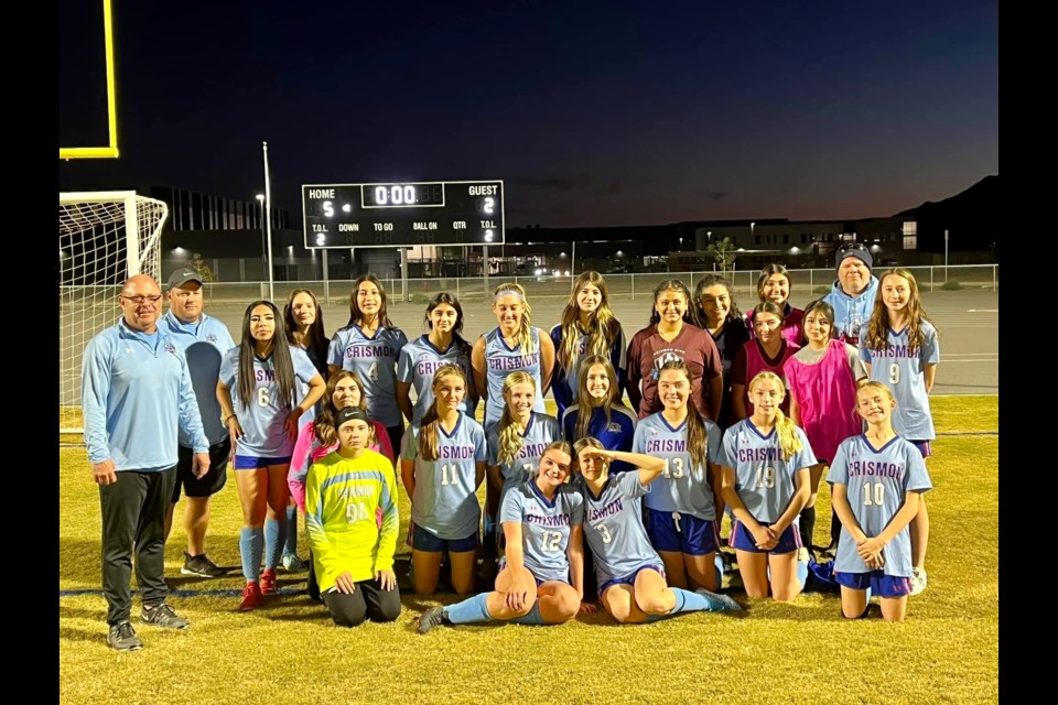 The Crismon High School varsity girls soccer team kicked off its inaugural season Nov. 28, 2022, gaining its first win in school history and that of the season.