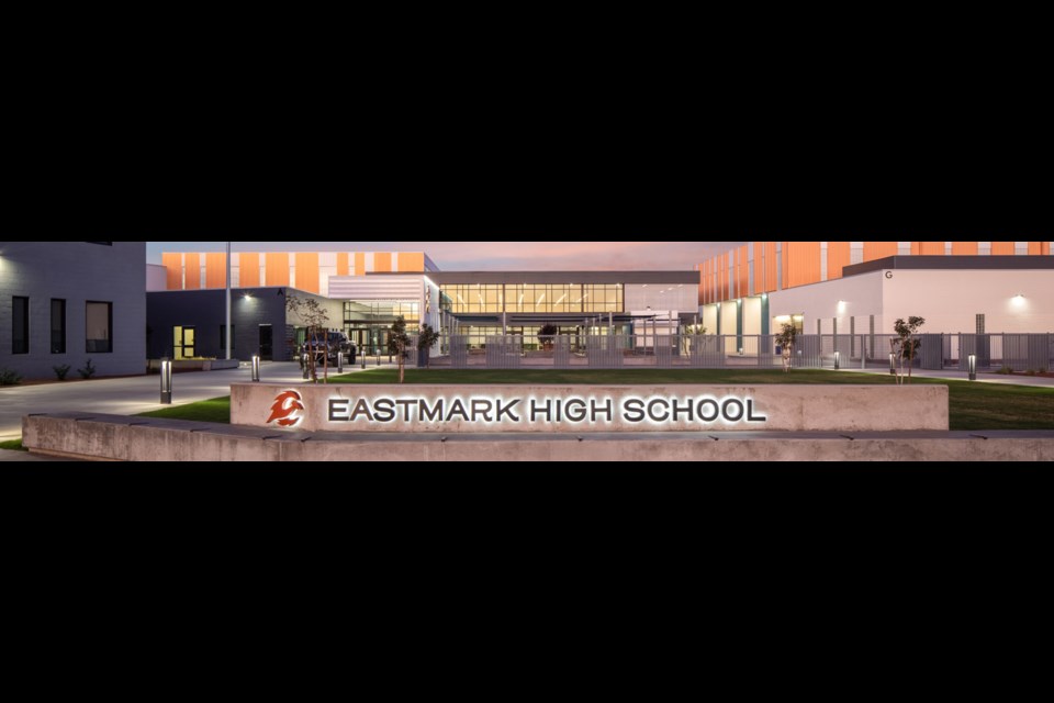 Eastmark High School, in the Queen Creek Unified School District, was put on lockdown Nov. 8, 2021 after a former employee spit on a current employee and threatened to shoot another worker while at the high school.
