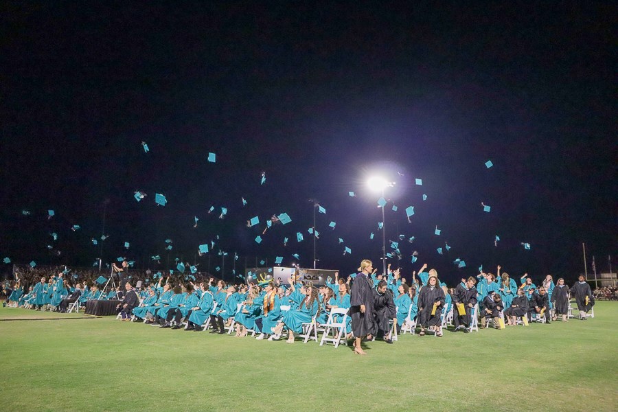 Eastmark High School’s second graduating class totaled 188 students, while 461 seniors graduated from Queen Creek High and 55 more graduated from Queen Creek Virtual Academy.