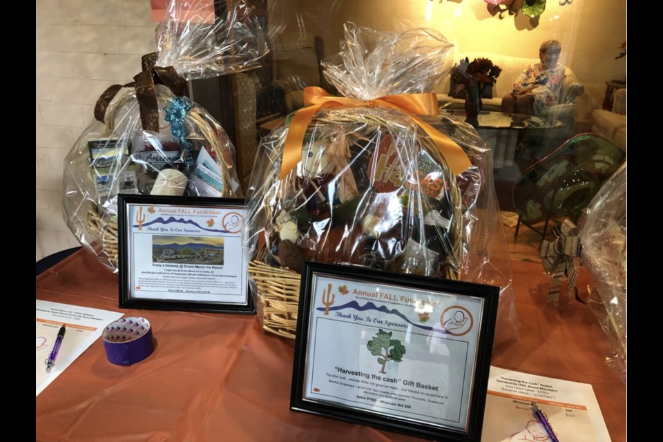 Examples of silent auction items from past Leukemia Foundation for Arizona's Children events.