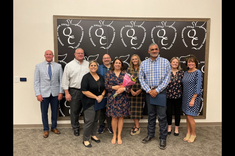 QCUSD recognizes students, employees of the month