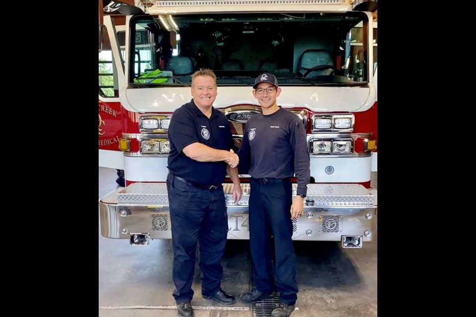 Queen Creek Firefighters Association IAFF Local 2260 has announced the promotion of Queen Creek Fire and Medical Firefighter Cesar Urena to engineer.