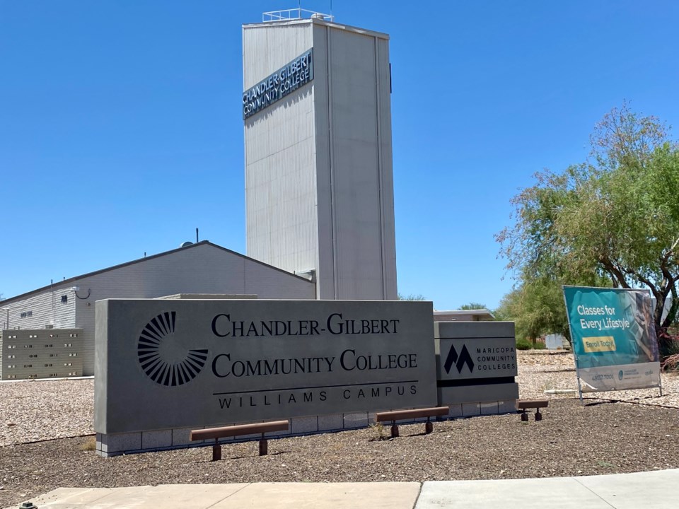 GM 10-13-22 Chandler-Gilbert Community College Williams Campus sinage