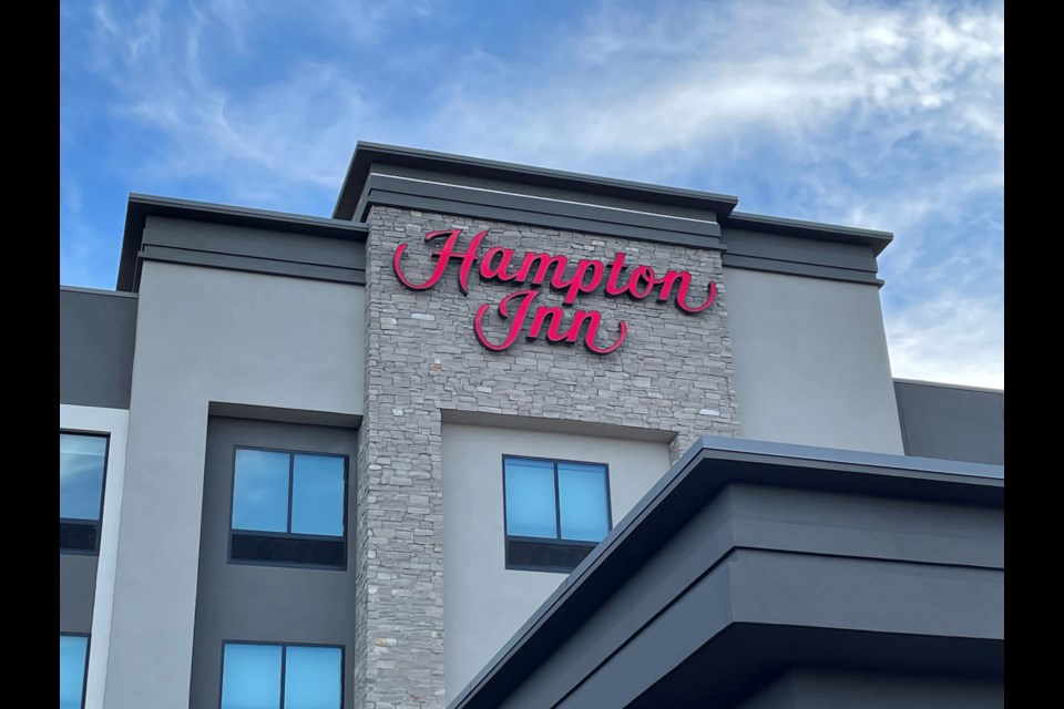 Hampton Inn opened in Queen Creek in December 2020, just before Christmas.