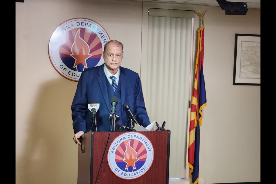 State Superintendent of Public Instruction Tom Horne said on March 12, 2024 the largest and most urgent problem facing the state is a dire shortage of teachers, calling it a “potential catastrophe” that requires immediate attention.