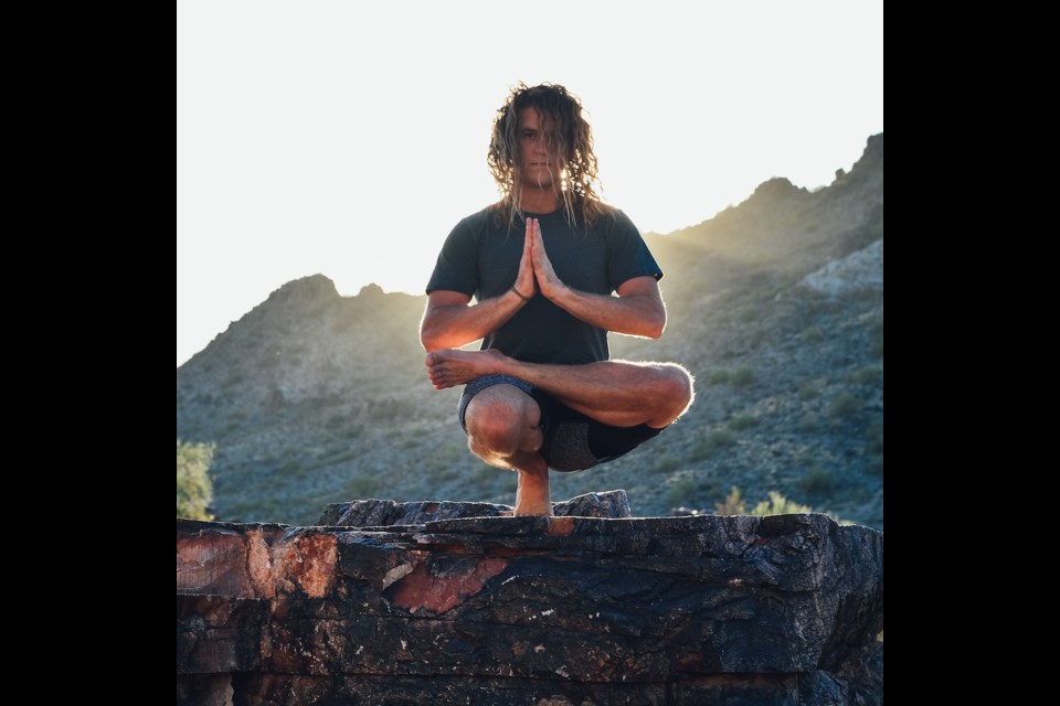 Jacob Daffner teaches yoga all across the Valley to give those suffering from addiction a healthy way to cope.