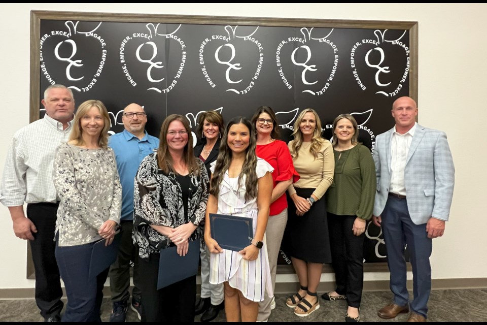 The Queen Creek Unified School District recently recognized its November employees of the month at Jack Barnes Elementary School.