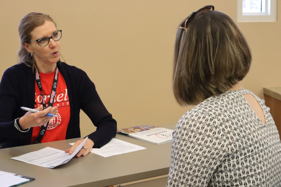 The Queen Creek Unified School District hosts a job fair every month and invites full- and part-time job seekers to the district office to meet with prospective employers and learn about what it’s like to work for the local school district.