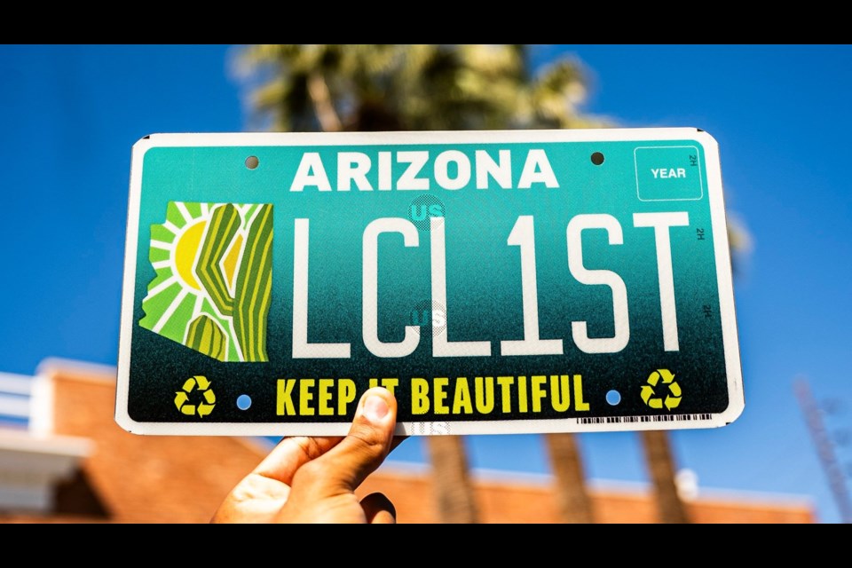 Local First Arizona announced the newly redesigned “Keep Arizona Beautiful” specialty license plate, just in time for Earth Day. The plate is available for purchase through the Arizona Department of Transportation Motor Vehicle Division.