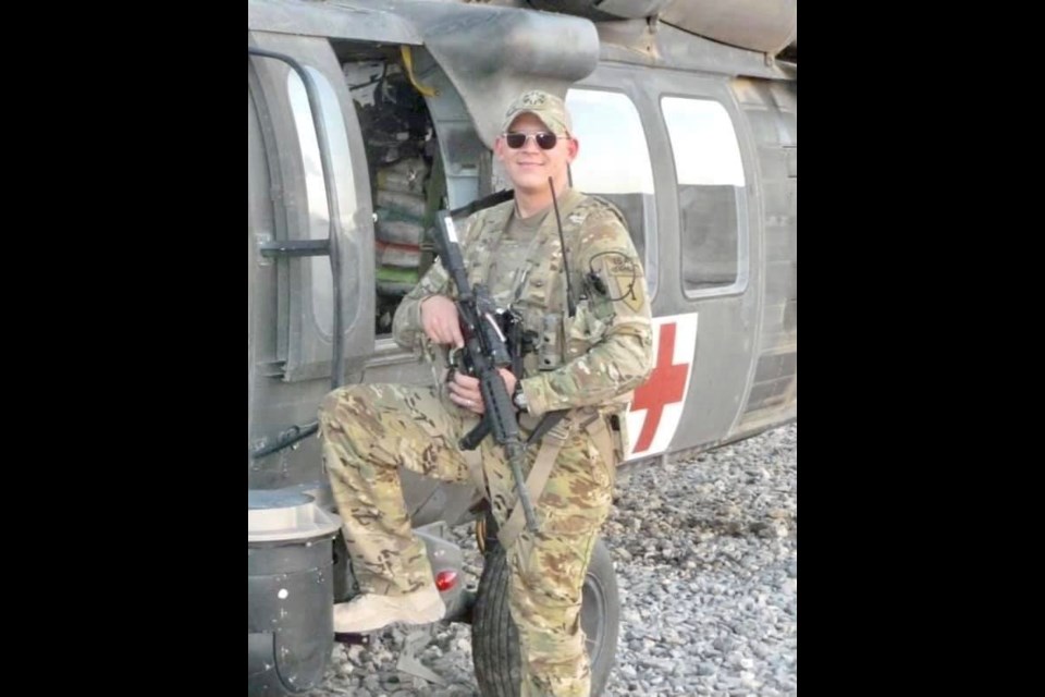 Kevin Brown, flight medic, U.S. Army.