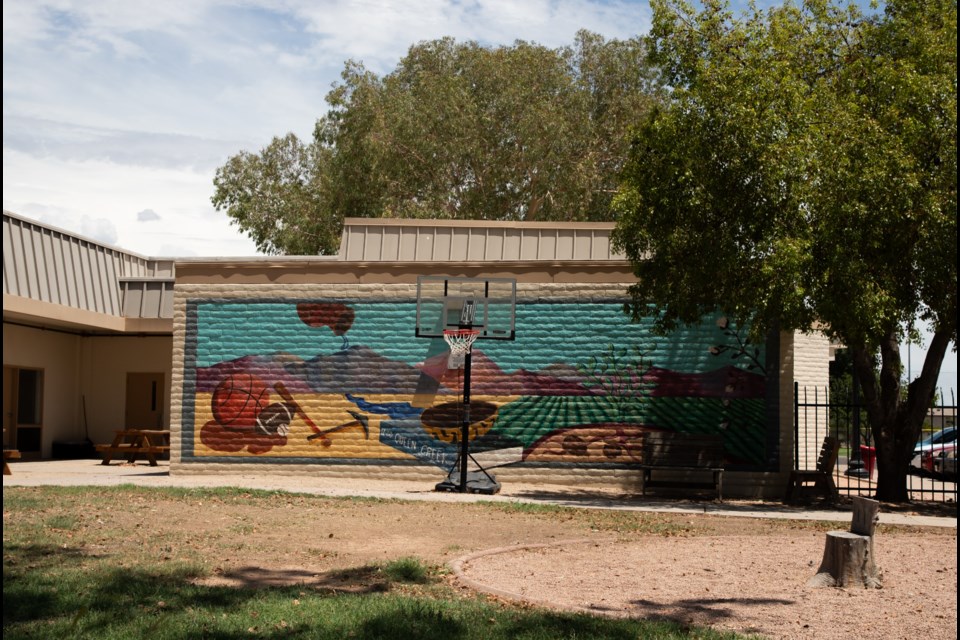Founders’ Park Community Center mural.