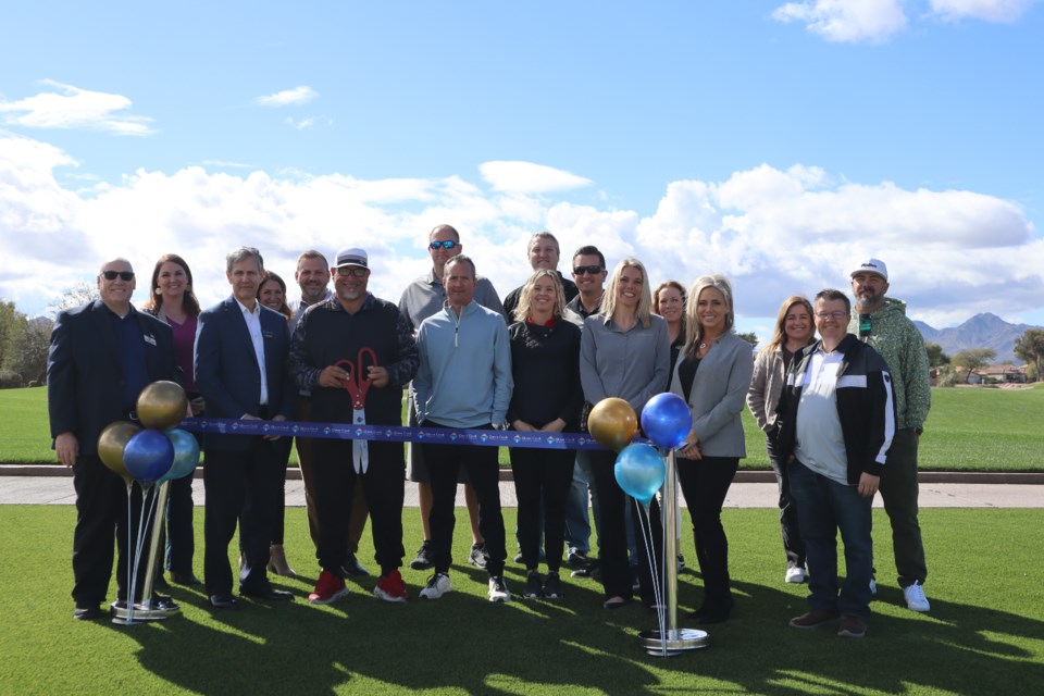 Las Colinas Golf Club celebrated its new ownership and its remodeled golf course with a Queen Creek Chamber of Commerce ribbon cutting on Feb. 2, 2024.