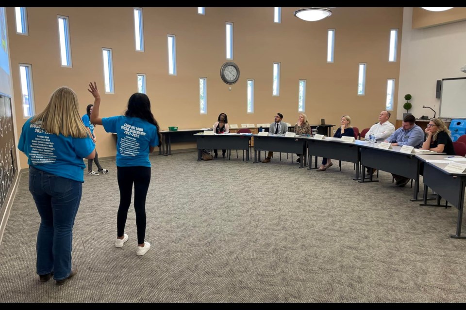 One of the unique programs offered by Queen Creek Unified is Lead Out Loud. It affords students a chance to explore and learn about leadership behaviors and characteristics while applying leadership actions in situations throughout QCUSD schools and community.