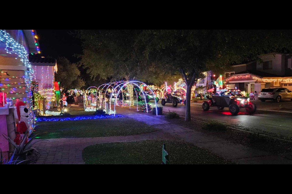 Don't forget to check out Lights on Lark in Queen Creek this holiday season, located in the Cortina neighborhood at Power and Germann roads.
