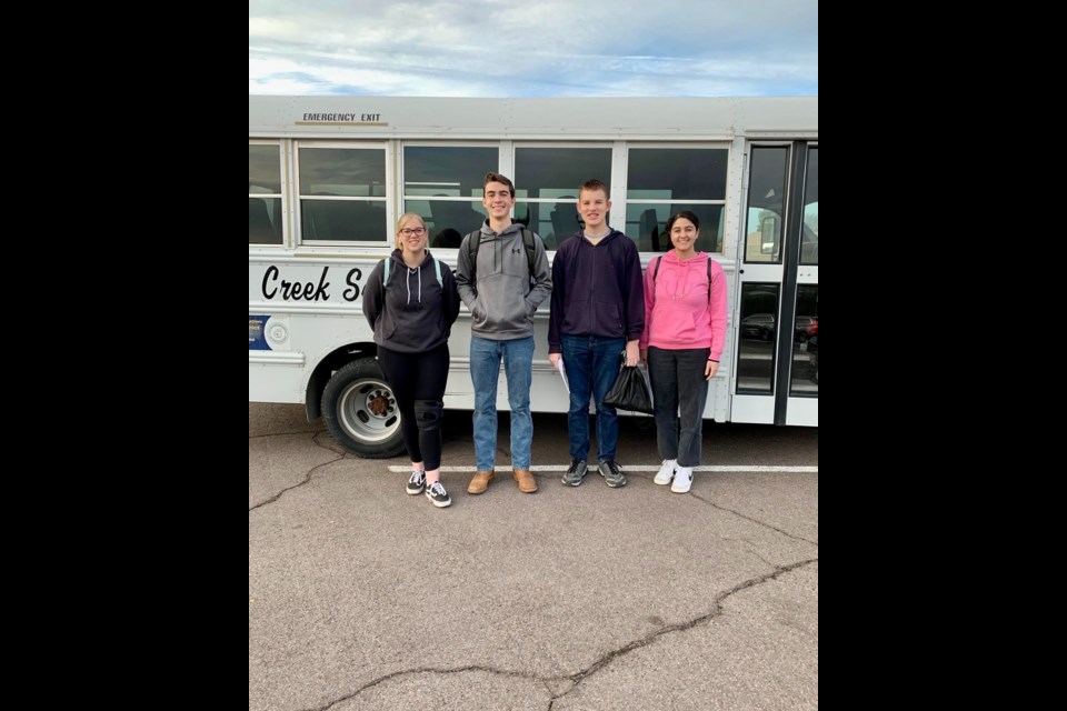 Four of Eastmark High School's very best mathematicians competed in the 2023 Chandler-Gilbert Community College Excellence in Mathematics Competition.