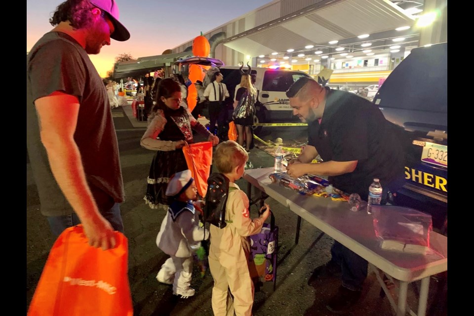 The Maricopa County Sheriff's Office Community Outreach Team made their way around Maricopa County last weekend for Halloween. (Oct. 30, 2021).