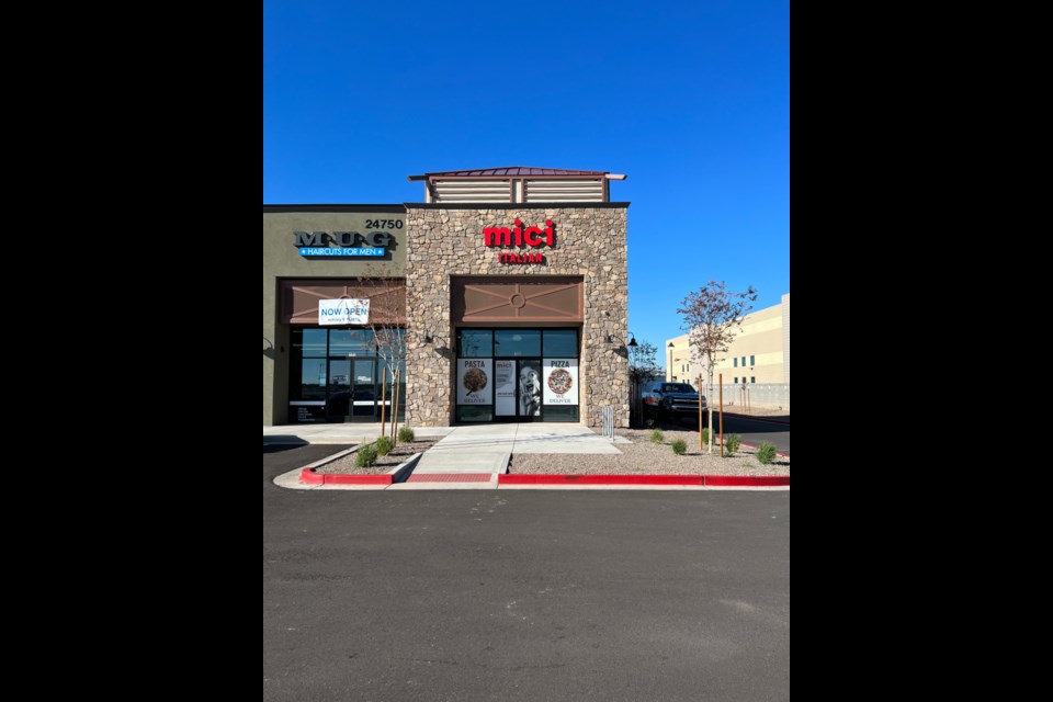 Mici Italian, a fast-growing, family-owned, fast casual chain based out of Denver, Colo. has opened its second Arizona location in Queen Creek.